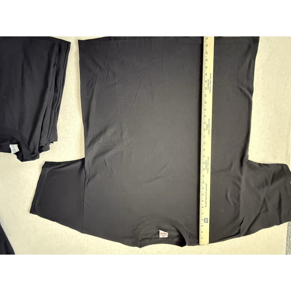 AAA Allstyle Men's Black Tshirts (4pack) 2X - Picture 3 of 7